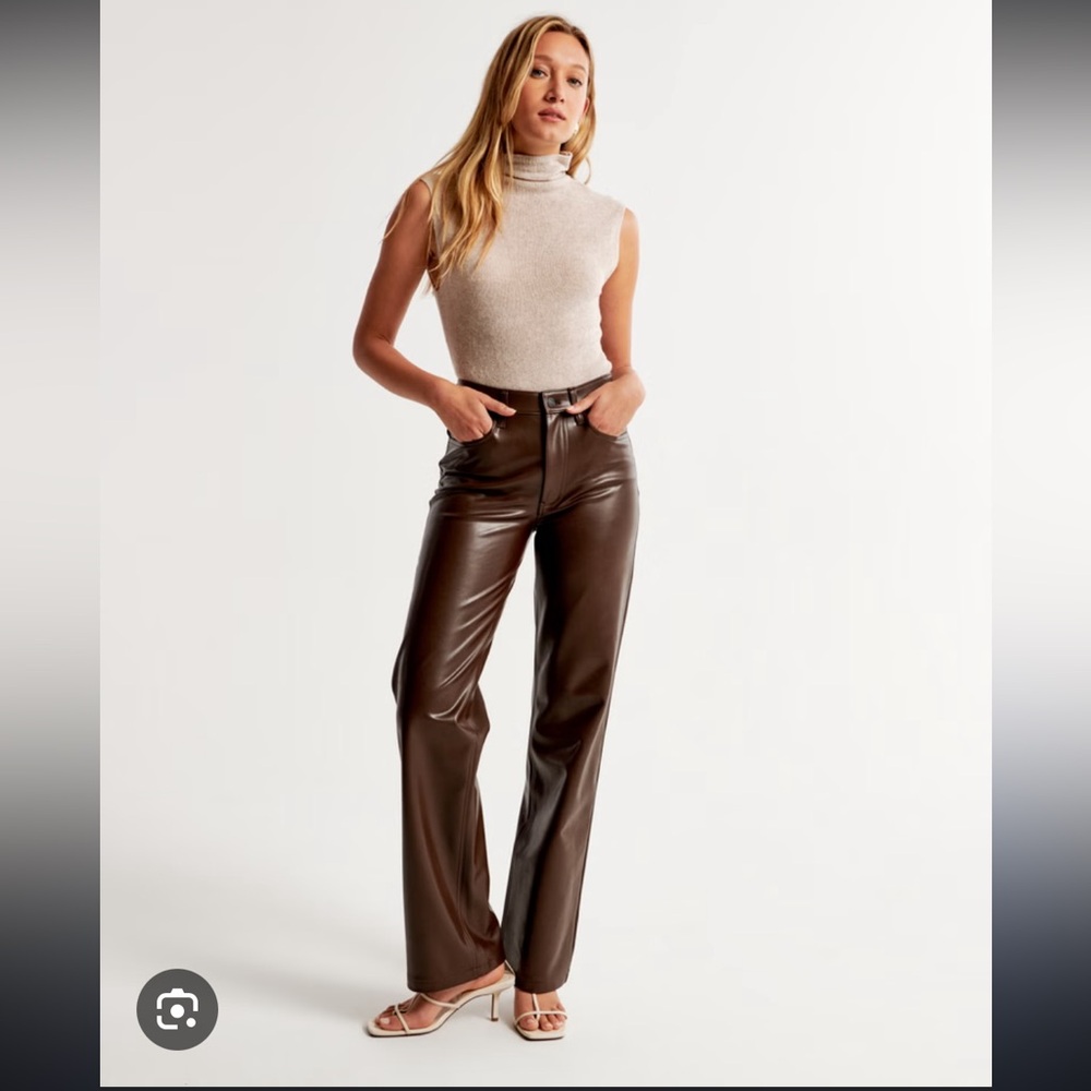 Abercrombie Leather Pants